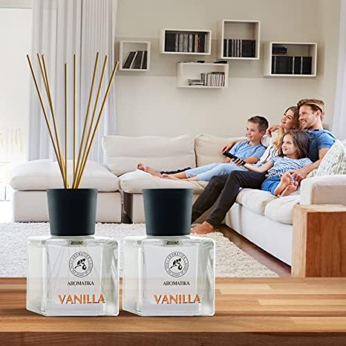 Vanilla Aroma Reed Diffuser Set 100ml
