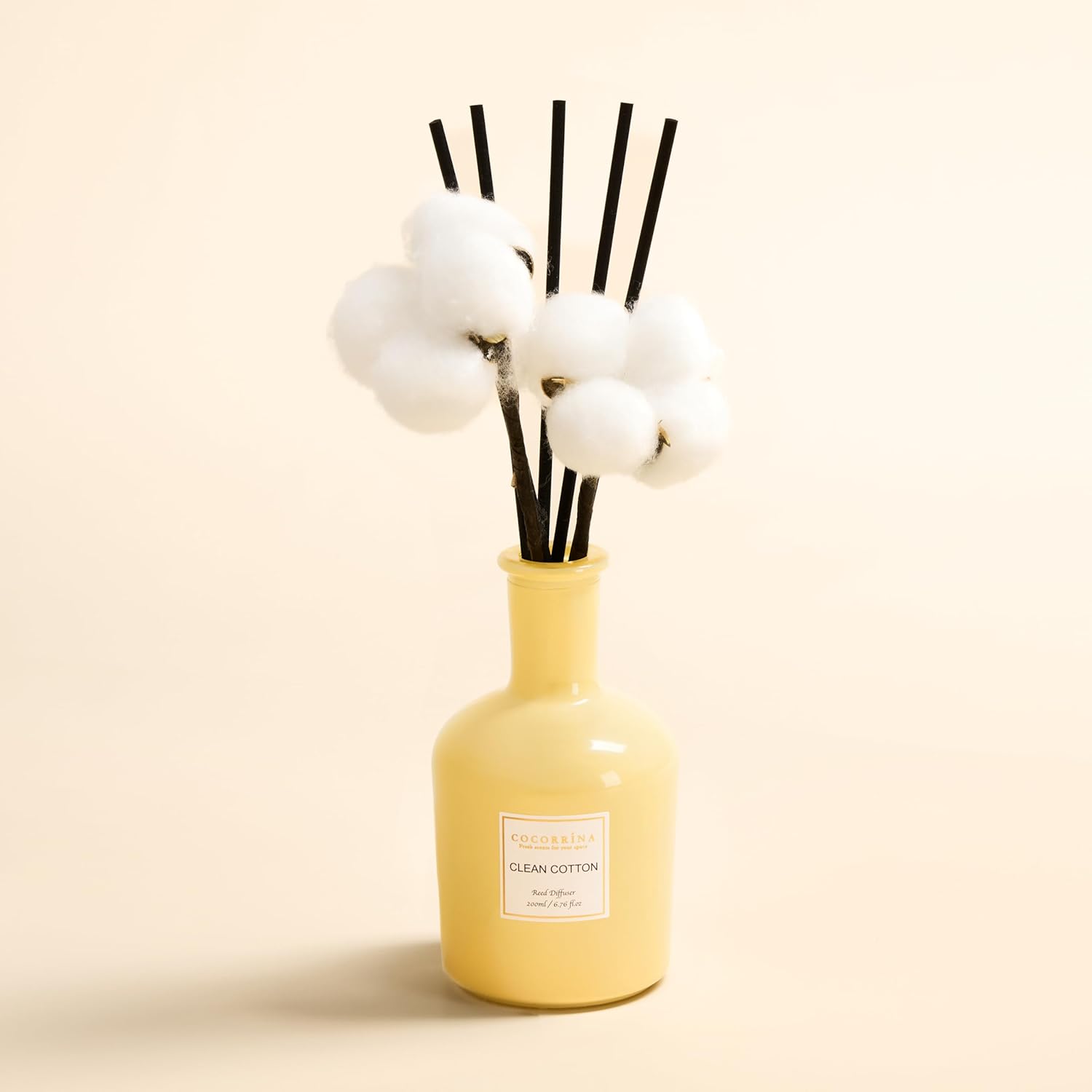 COCORRINA Reed Diffuser Clean Cotton Scent 676 Oz