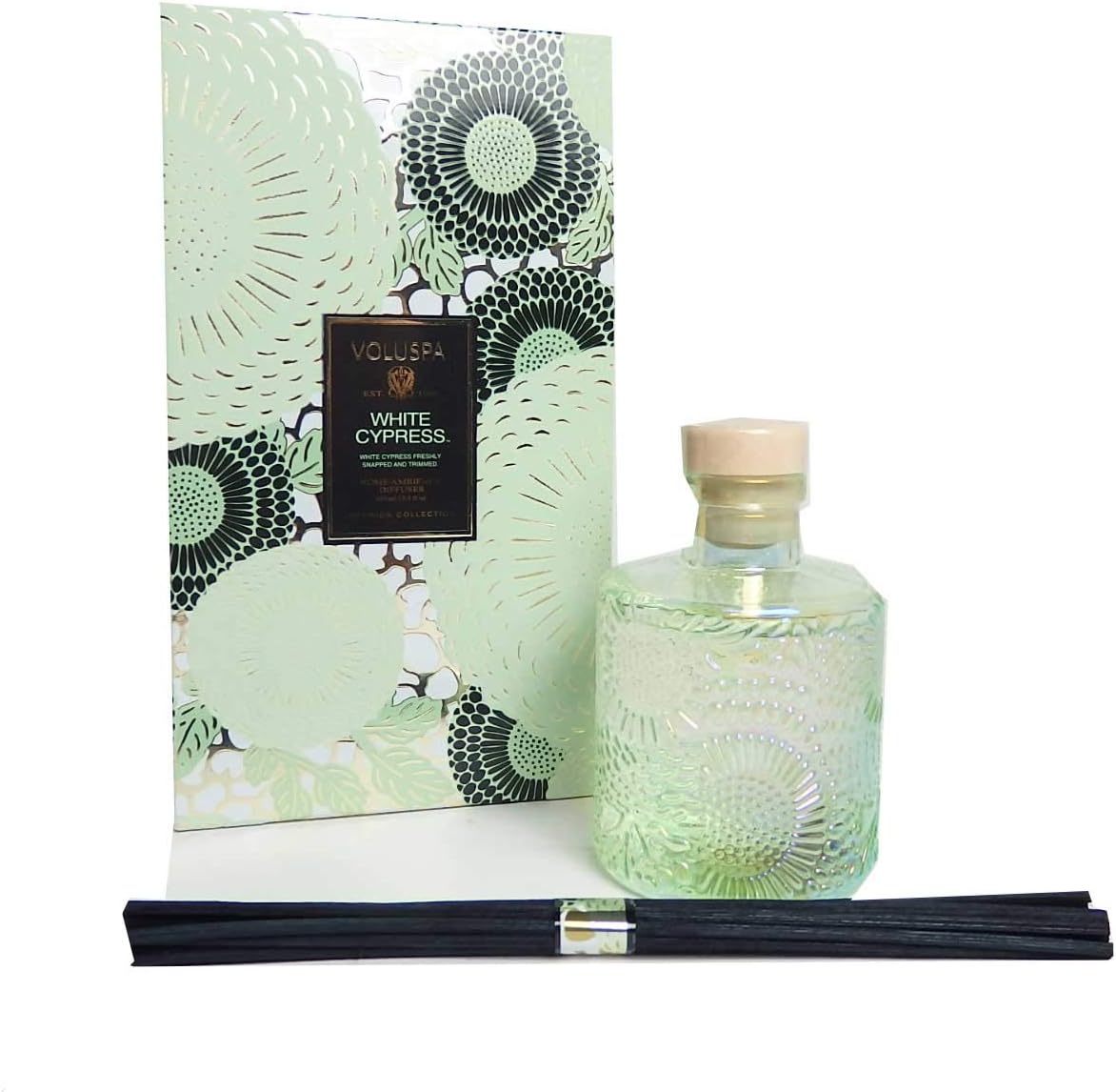 Voluspa White Cypress Reed Diffuser 34 Fl Oz