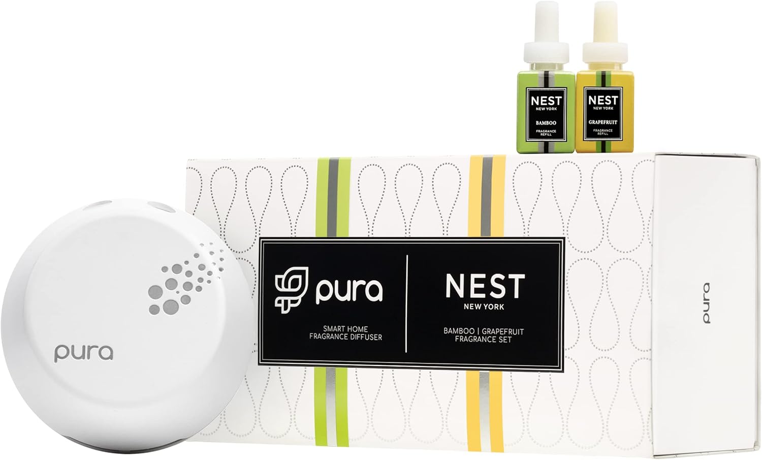 NEST New York x Pura 3 Smart Fragrance Diffuser Set