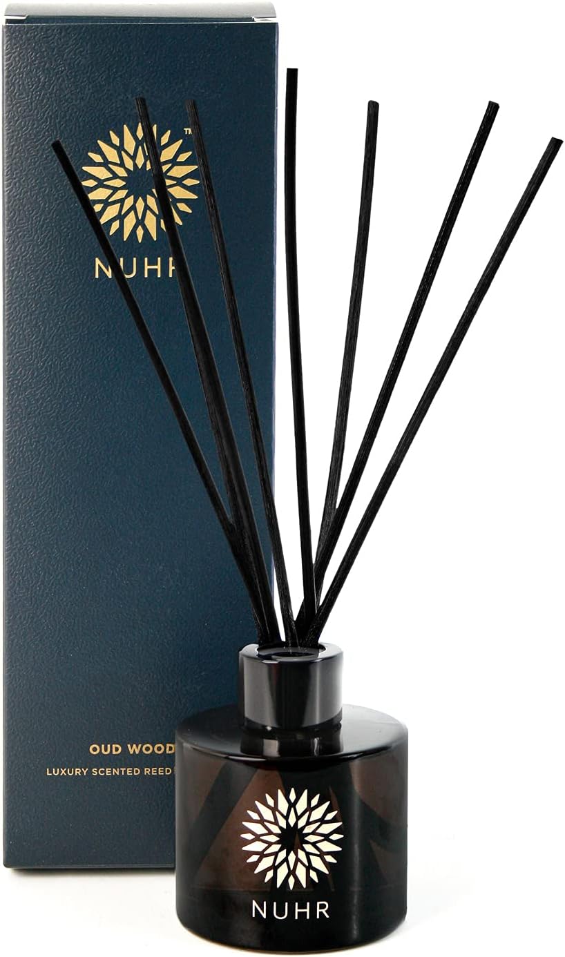 NUHR Home Reed Diffuser Oud Wood Sticks Gift Set