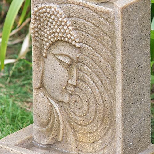 Indoor Buddha Water Fountain with LED Light