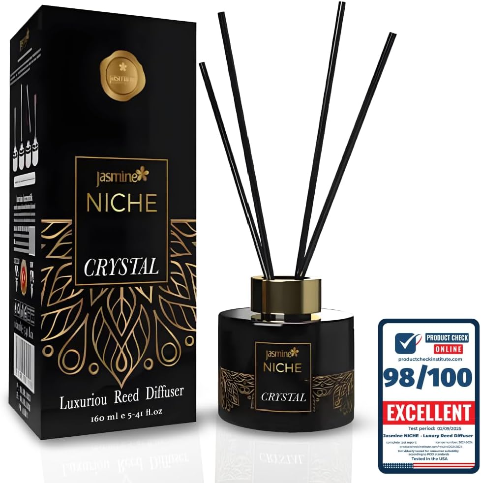 Luxury Jasmine Reed Diffuser Set 541 Fl Oz