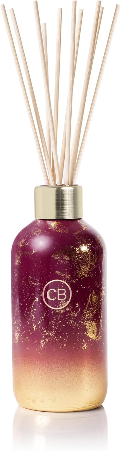 Capri Blue Glimmer Reed Diffuser Set - Tinsel Spice