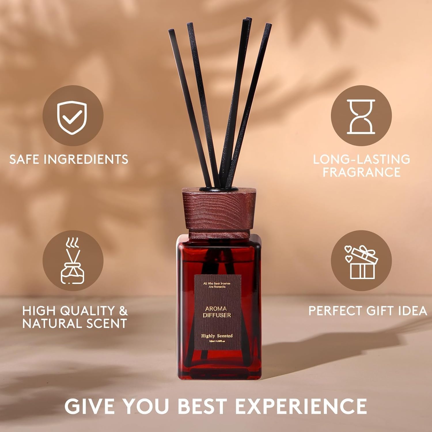 Gagingoold Reed Diffuser Set with Sticks