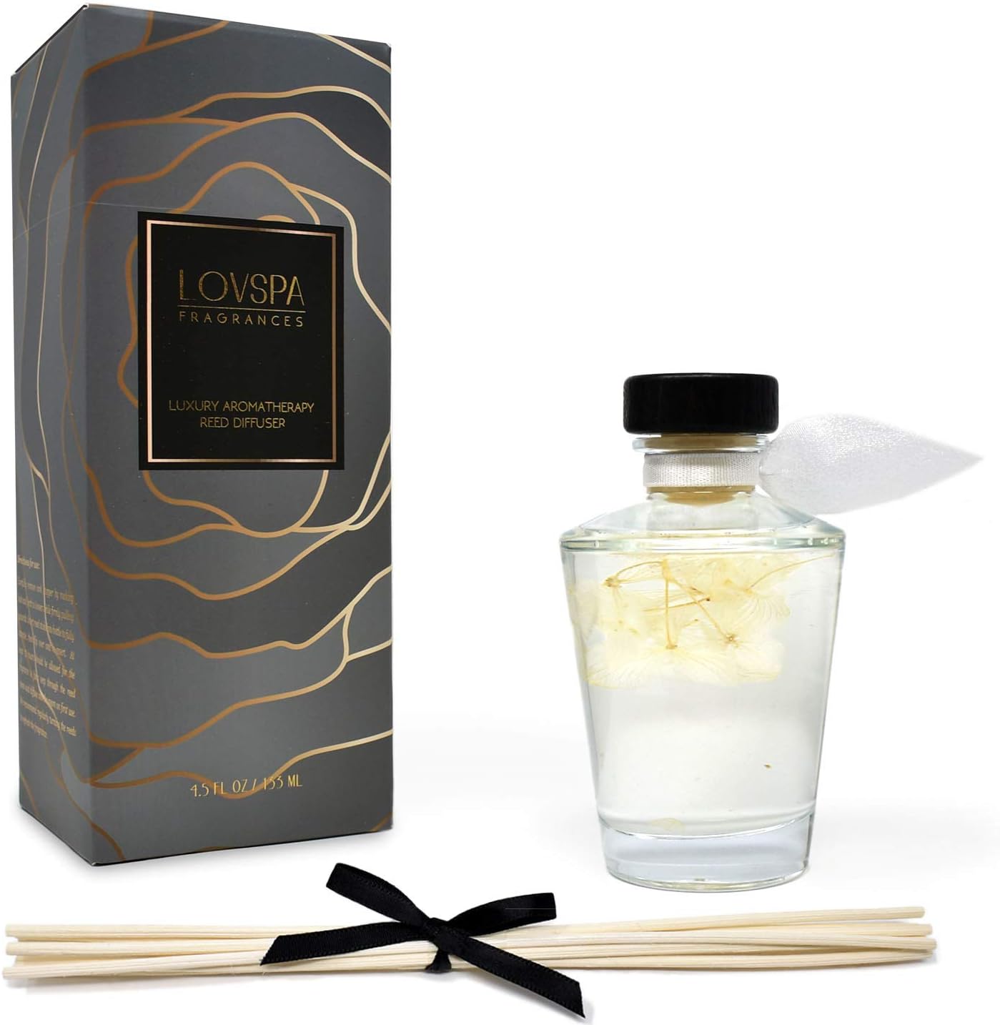 LOVSPA Heavenly Southern Magnolia Reed Diffuser Set