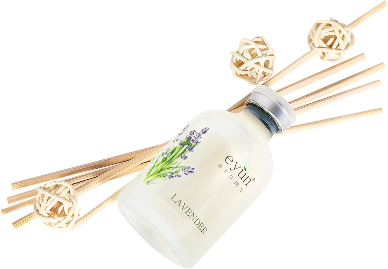 Lavender Reed Diffuser Set - Natural Scent for Relaxation