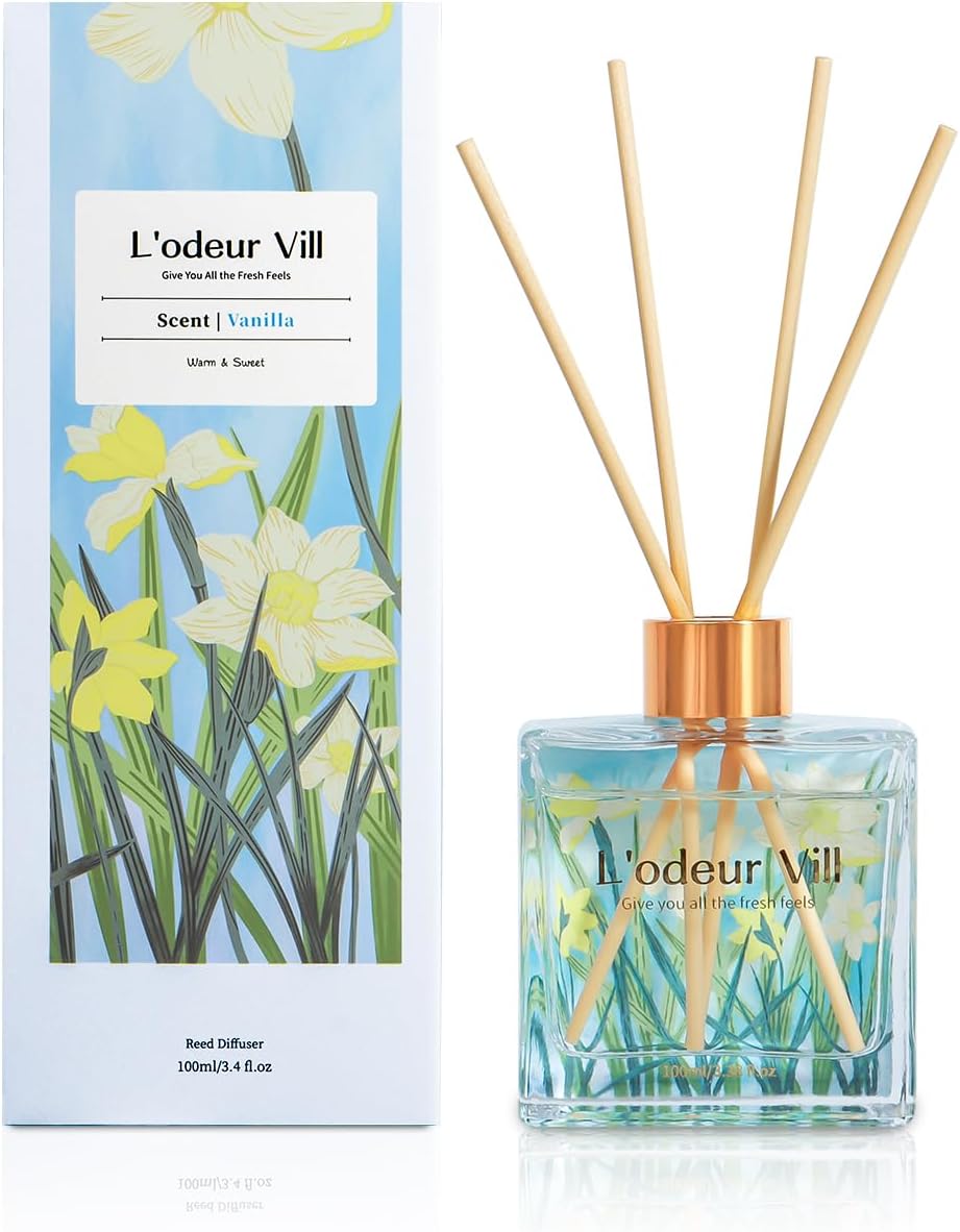 Lodeur Vill Vanilla Reed Diffuser Set 100ML