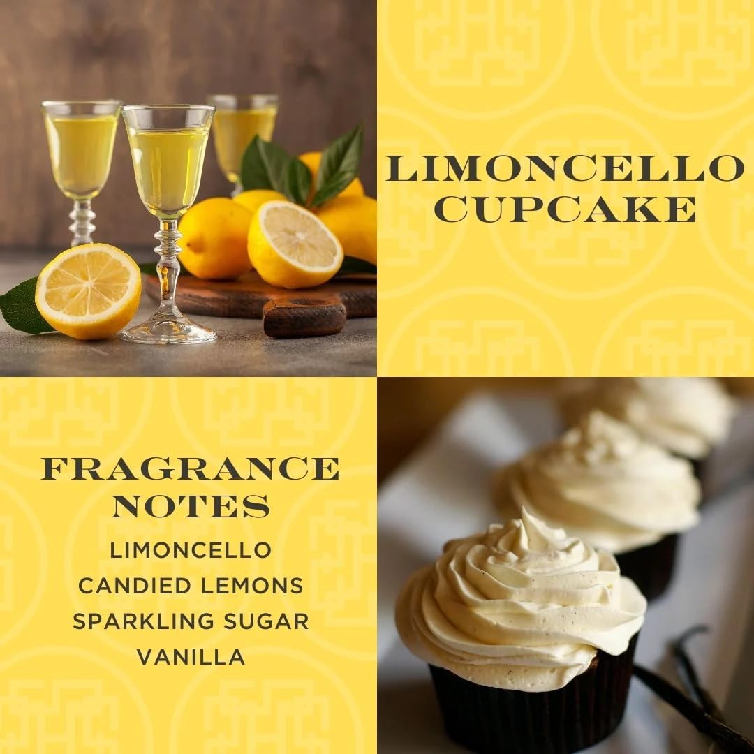 HomeWorx by SLATKIN CO Limoncello Cupcake Reed Diffuser