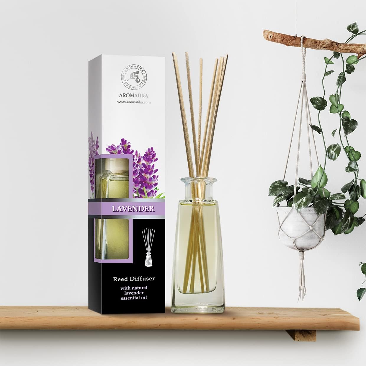 Natural Essential Oil Reed Diffuser Set - 3 x 34 Fl Oz