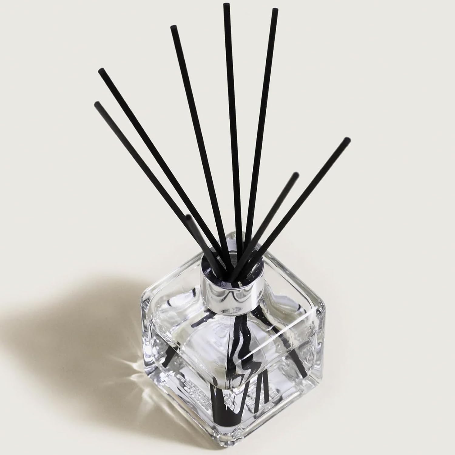 Maison Berger Reed Diffuser Cube Clear Mystic Leather