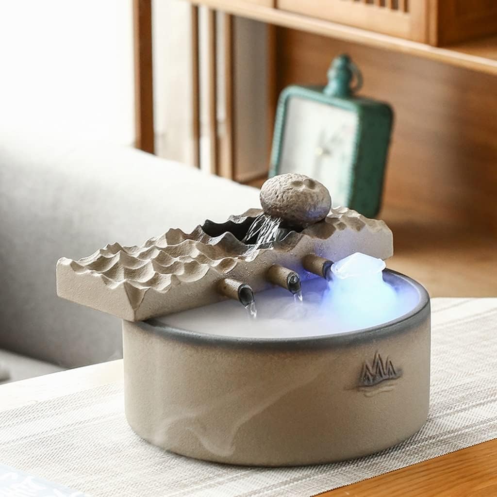 DYPASA Tabletop Ceramic Fountain Decor
