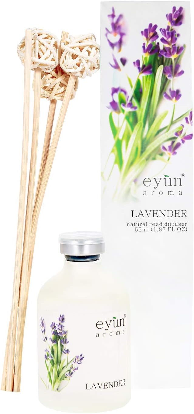 Lavender Reed Diffuser Set - Natural Scent for Relaxation