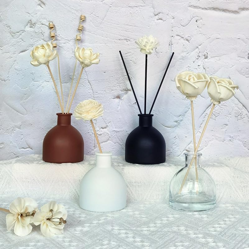 100ml Matte White Glass Diffuser Bottle for DIY Fragrance