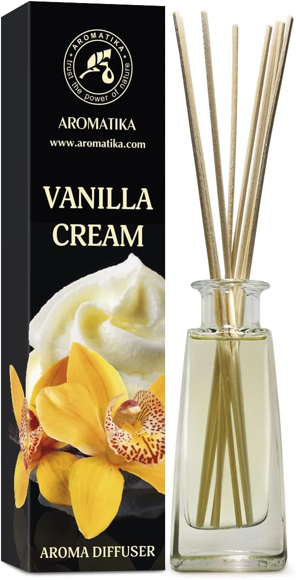 Vanilla Cream Reed Diffuser Set 100ml