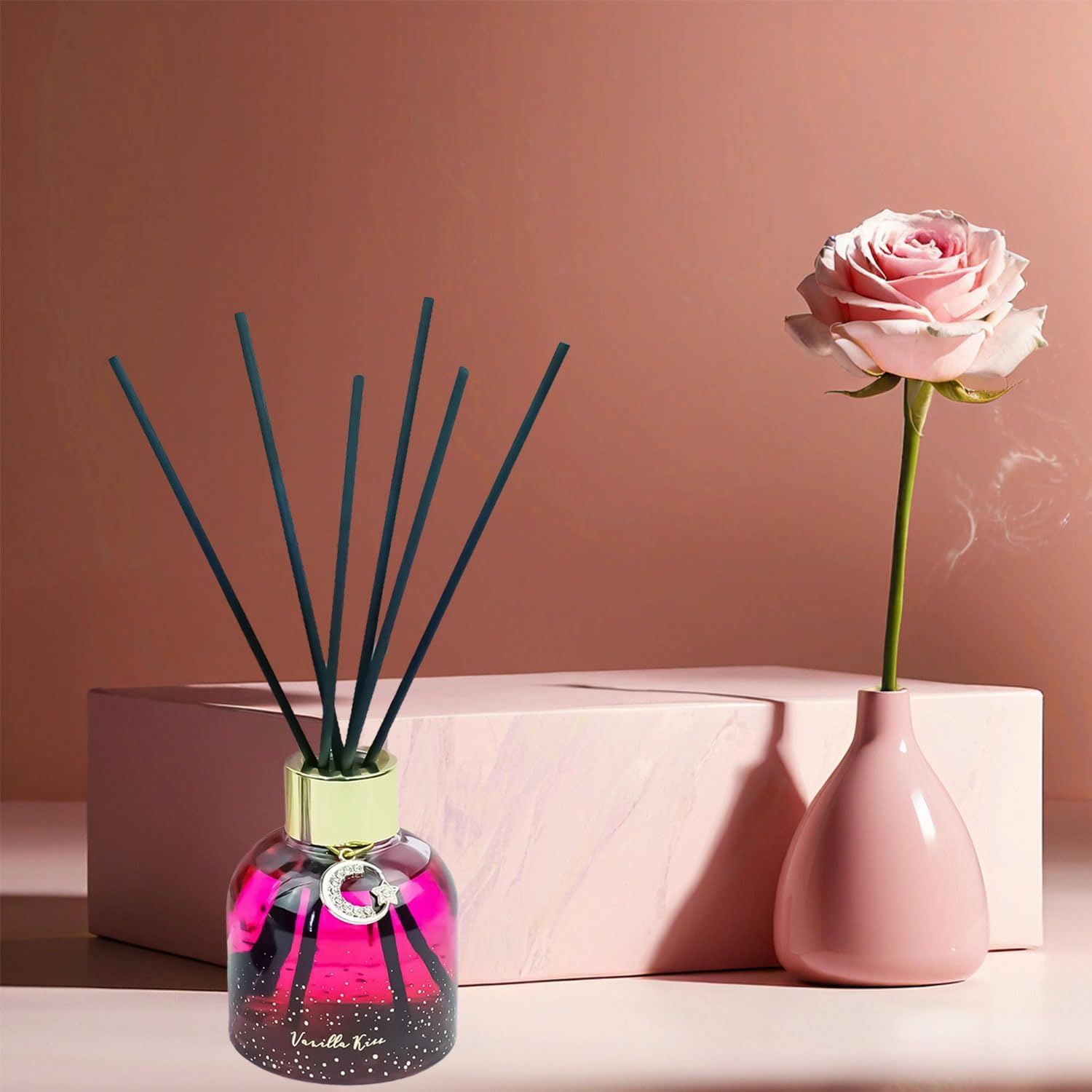Pretty Valley Home Reed Diffuser Set - Vanilla Kiss 80Ml Gift Box