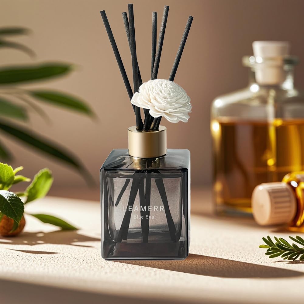 LEAMERR Reed Diffuser Set 61 oz with Rouge Scent