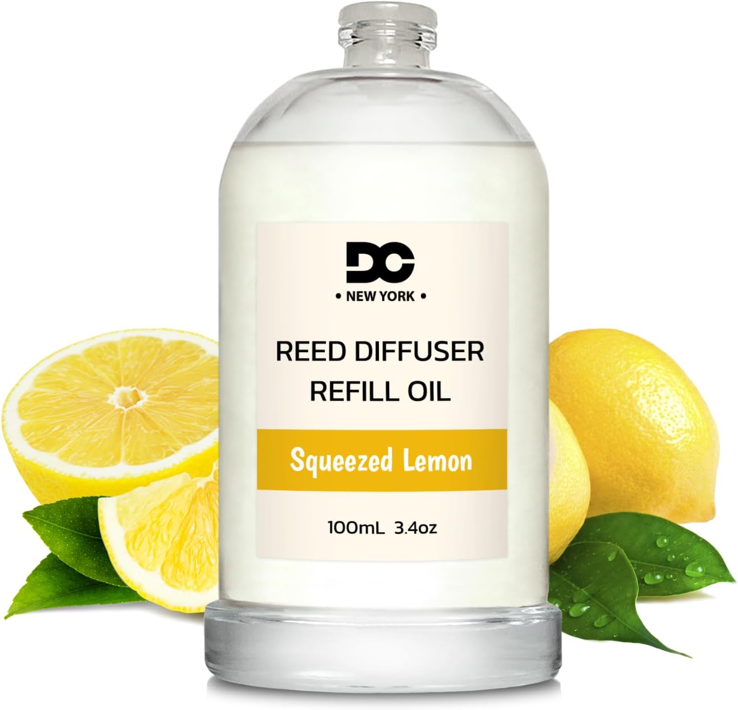 Daniellas Candles Lemon Reed Diffuser Refill Oil 34oz