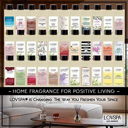 LOVSPA Refresh Blood Orange Citrus Reed Diffuser Set