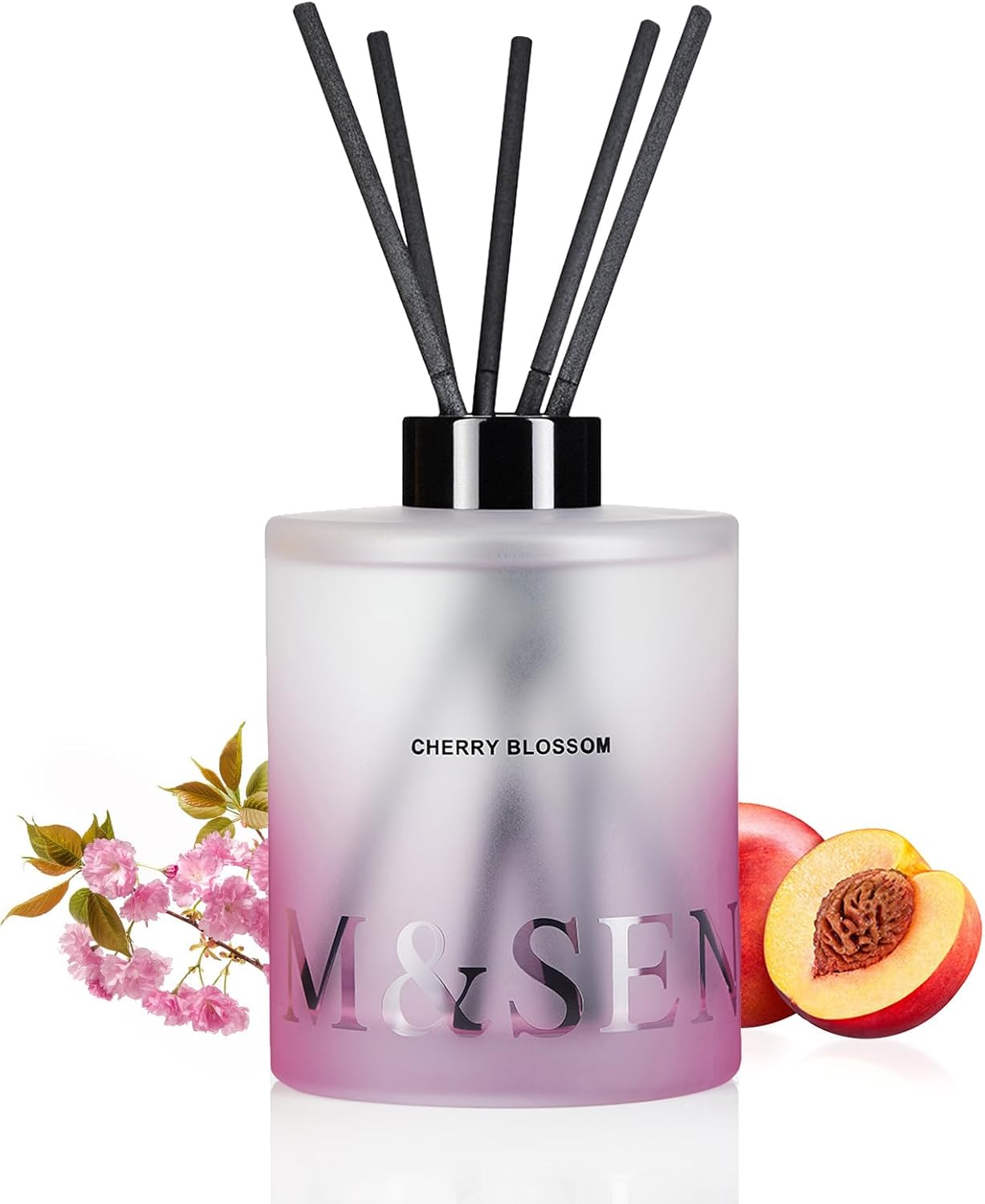 MSENSE Cherry Blossom Reed Diffuser Set