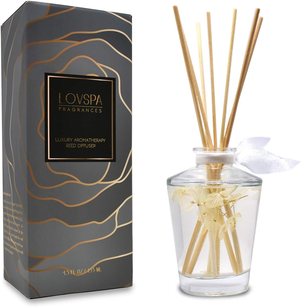 LOVSPA Heavenly Southern Magnolia Reed Diffuser Set