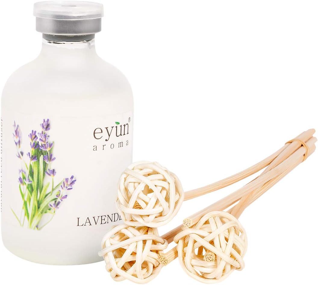 Lavender Reed Diffuser Set - Natural Scent for Relaxation