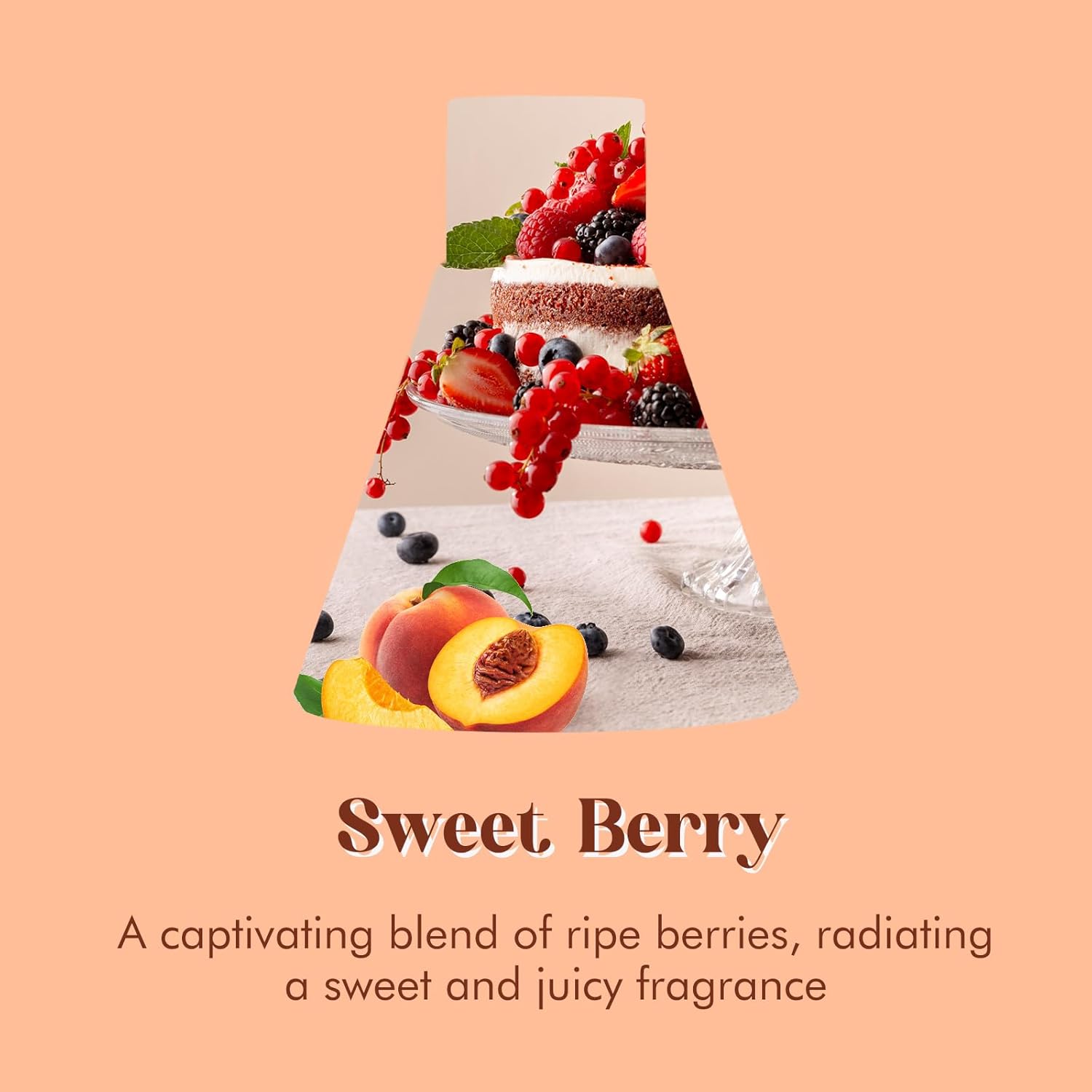 Azulfra Berry Reed Diffuser Set 34 oz