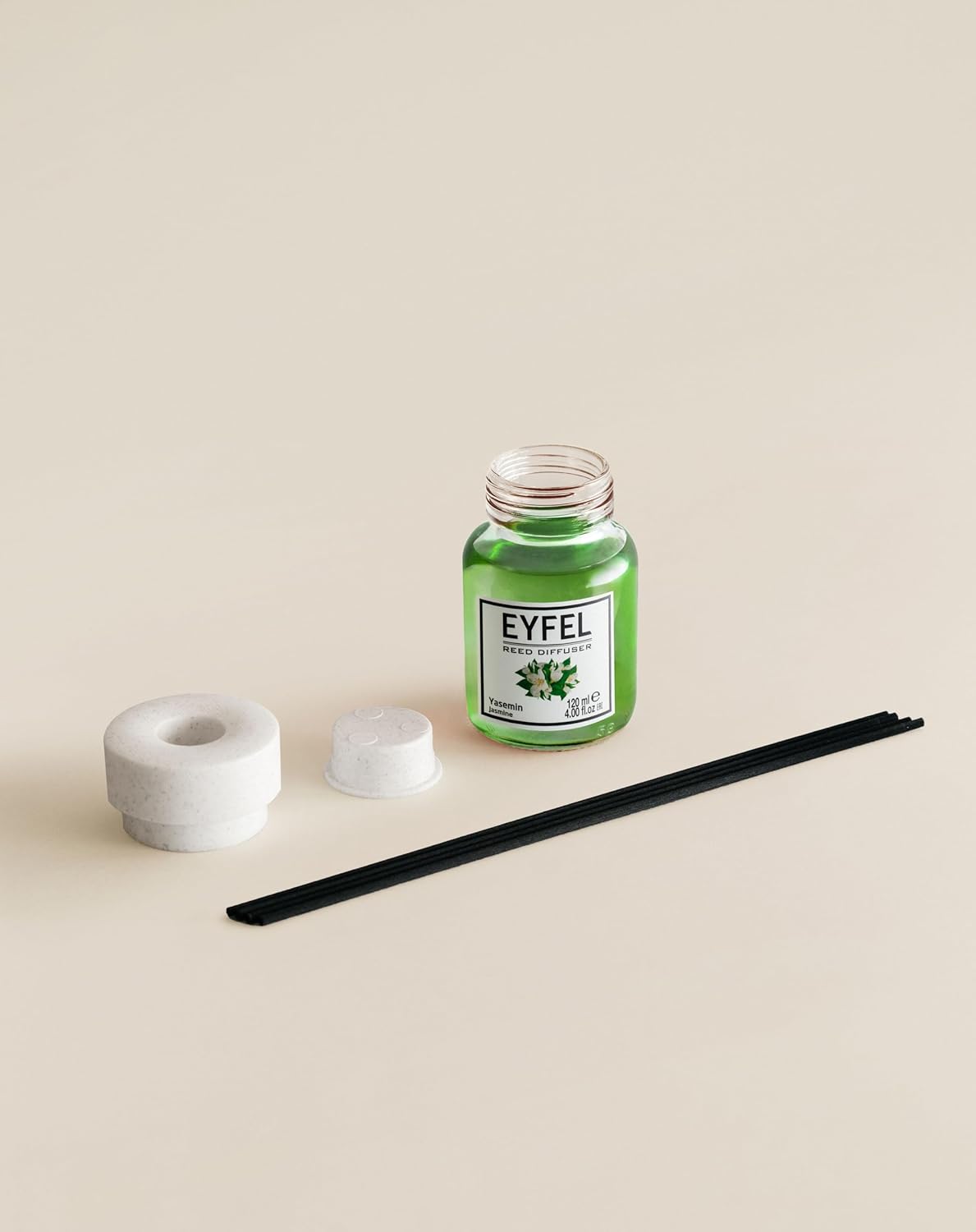 EYFEL Jasmine Reed Diffuser Set 405 Fl Oz