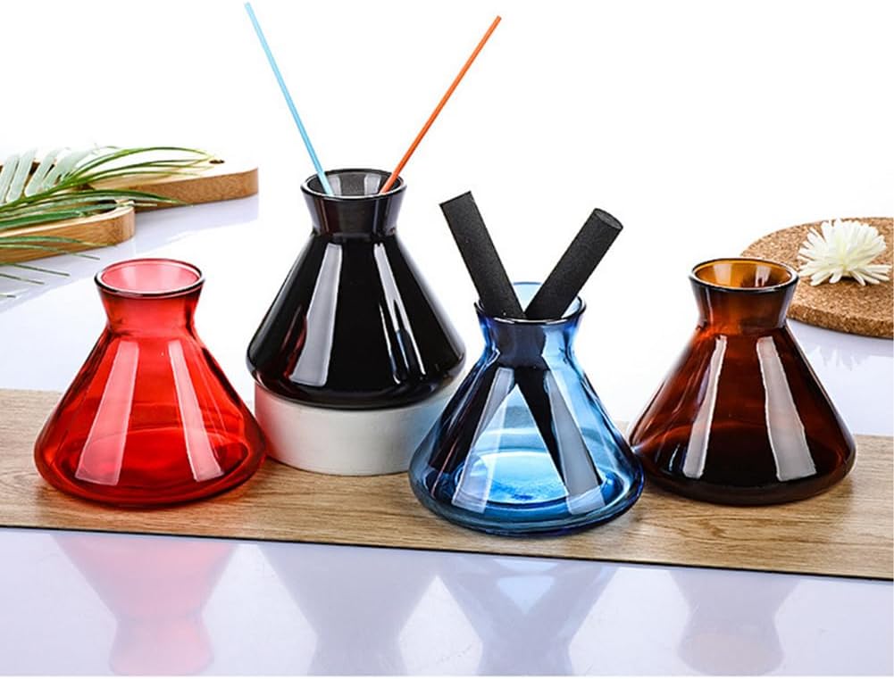 TUPANDY 220ml Black Glass Diffuser Bottle