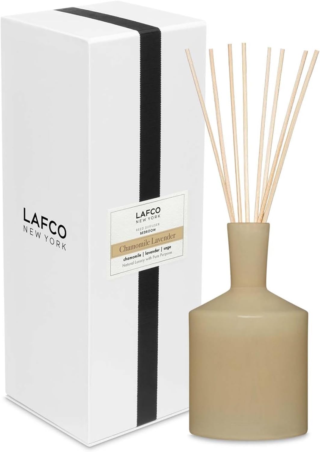 LAFCO New York Classic Reed Diffuser Chamomile Lavender 6 oz