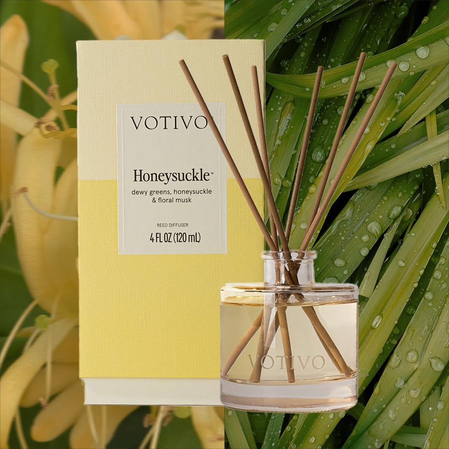 Votivo Honeysuckle Reed Diffuser 4 oz