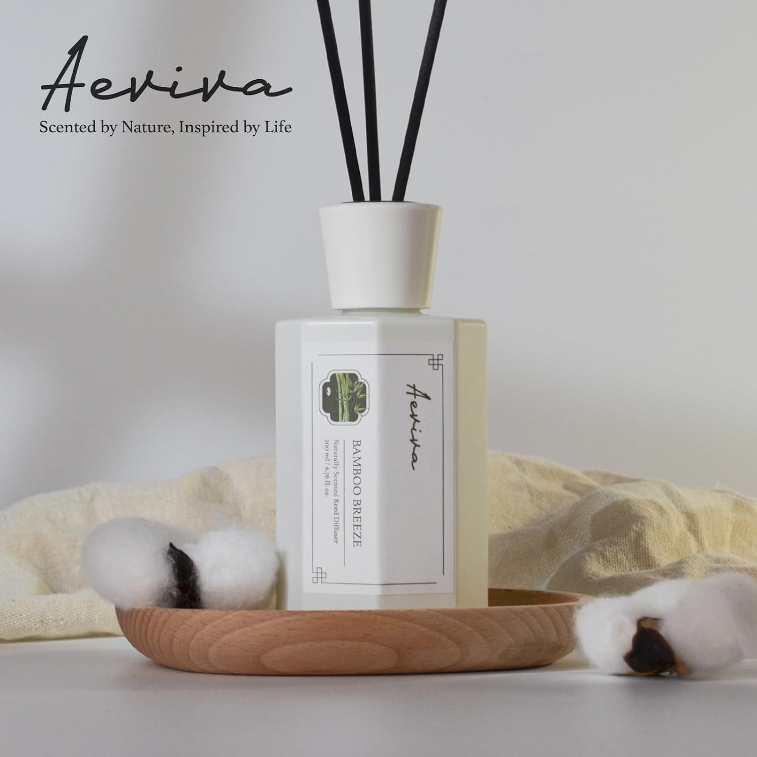 Aeviva Reed Diffuser Set 676 Fl Oz Bamboo Breeze