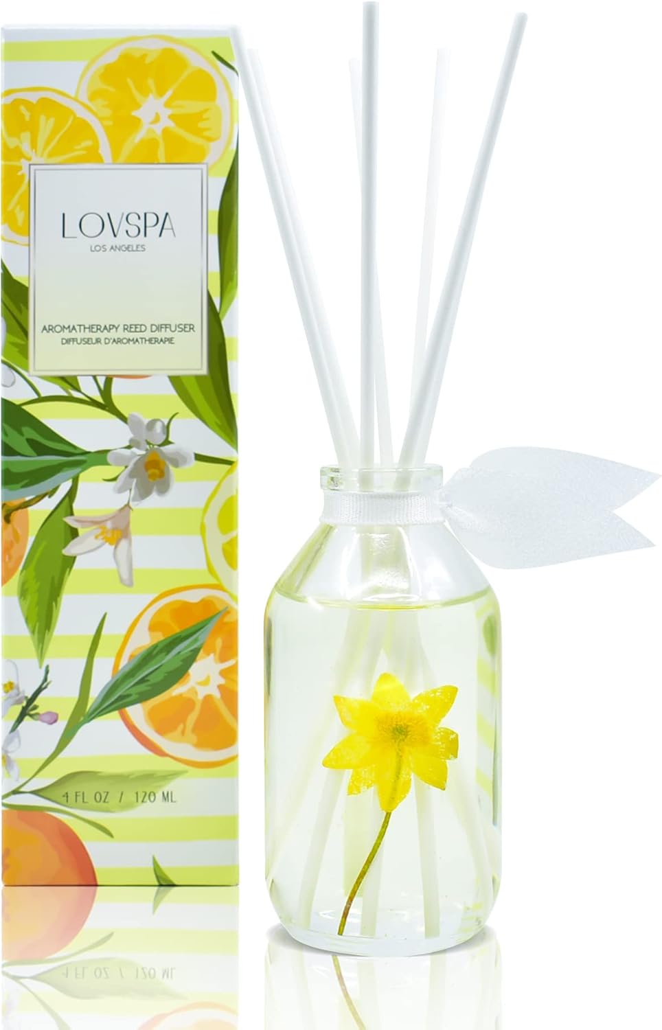 LOVSPA Coastal Citrus Reed Diffuser Set