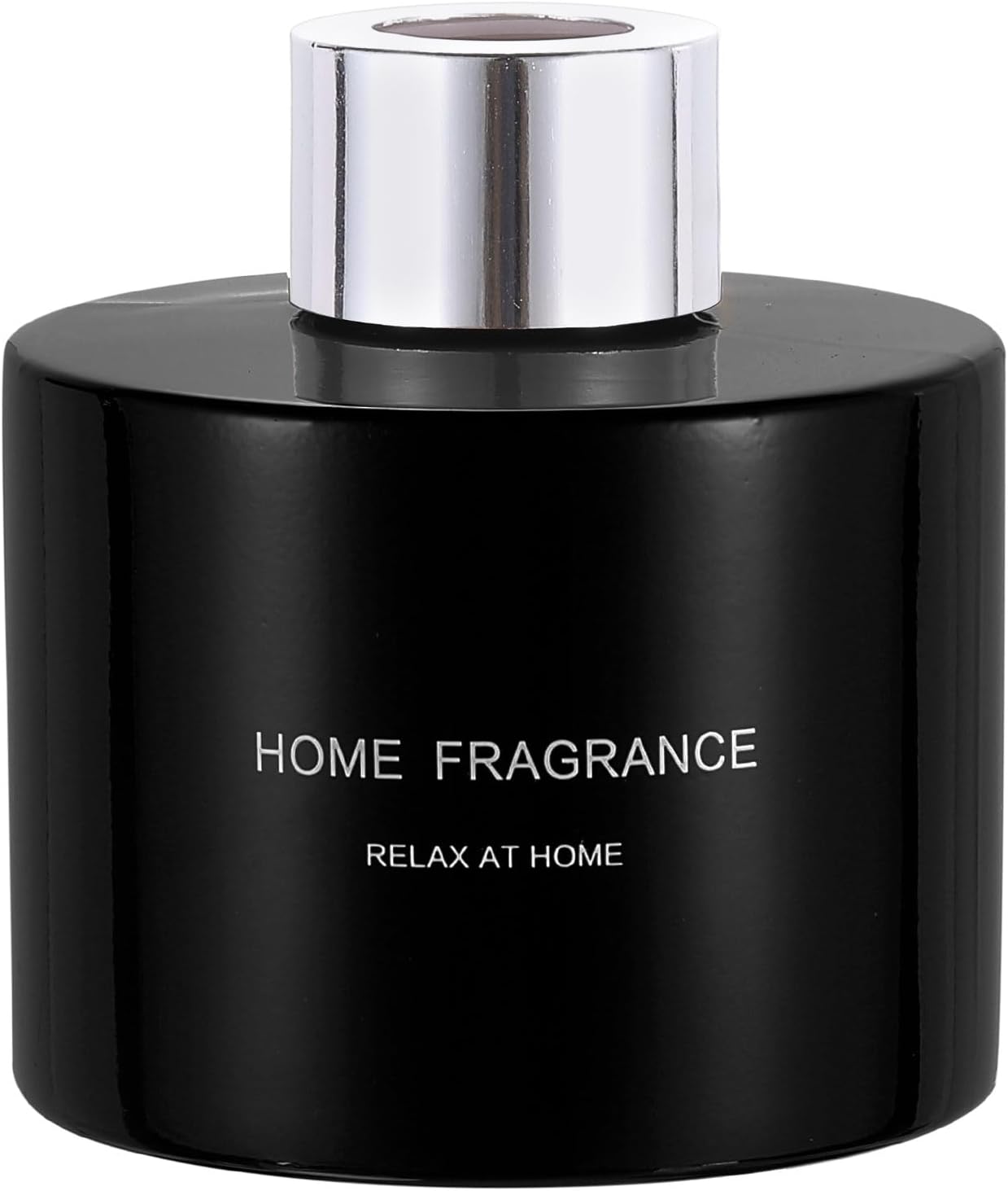 HARFINGTON 140ml Refillable Diffuser Bottle with Silver Cap