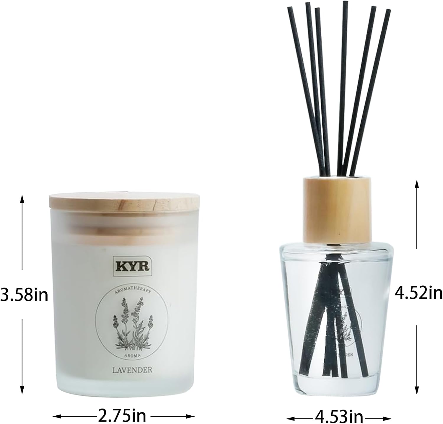 Personalized Gifts for Women - Lavender Reed Diffuser Set
