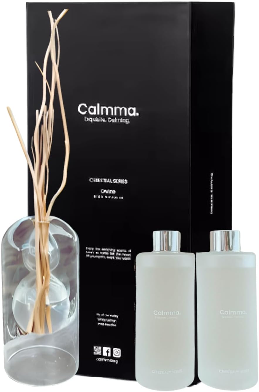 Aroma Scented Oil Diffuser Set with Refills and Sticks