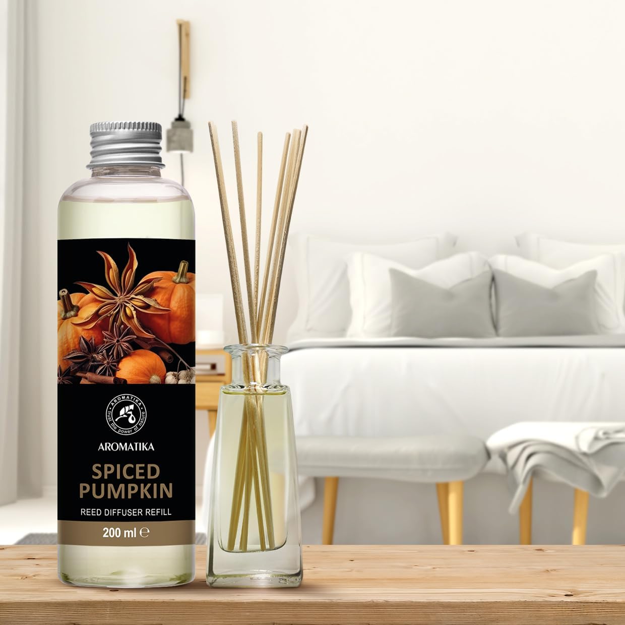 Spicy Pumpkin Refill Reed Diffuser 68 Fl Oz