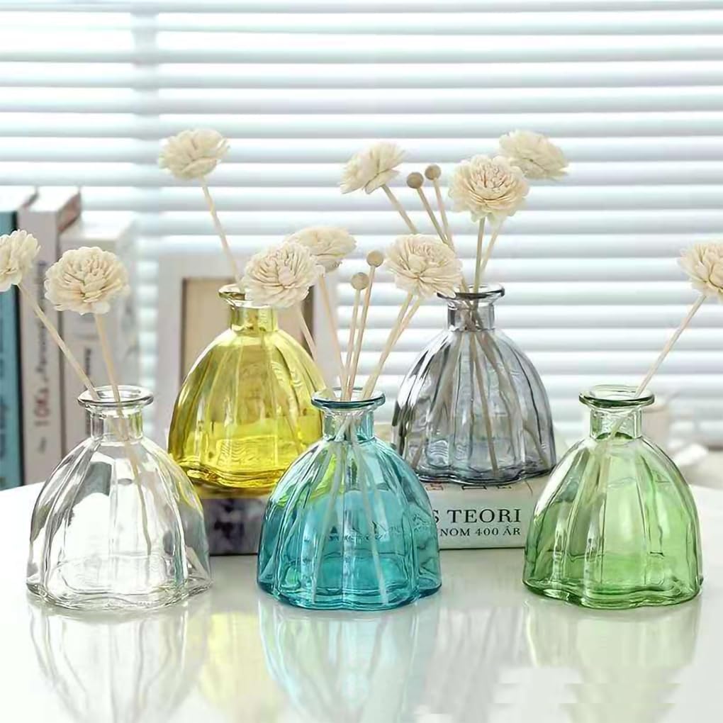 Wait Fly Colorful Glass Diffuser Bottle - Green 1 PCS