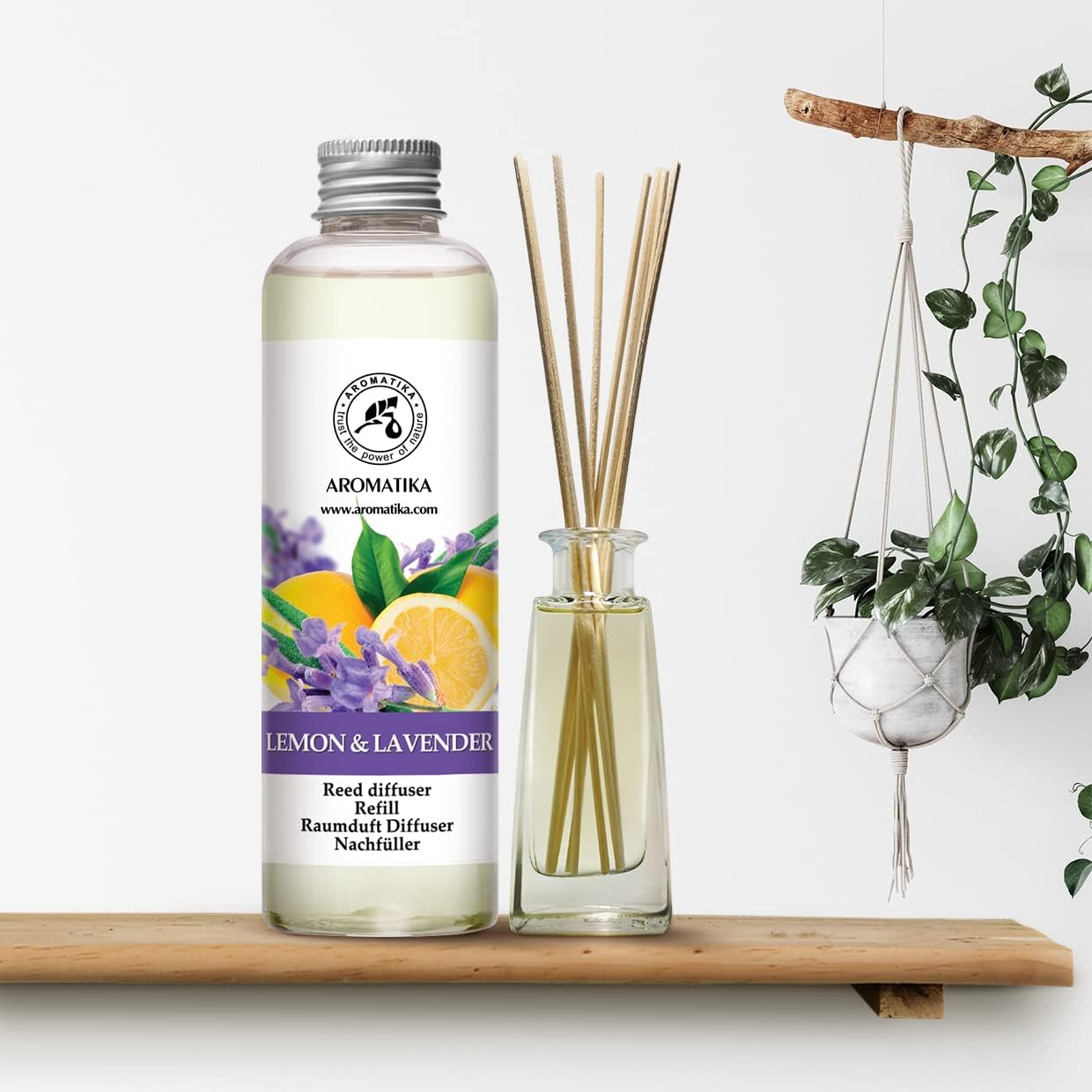 Lemon Lavender Reed Diffuser Refill 68 Fl Oz