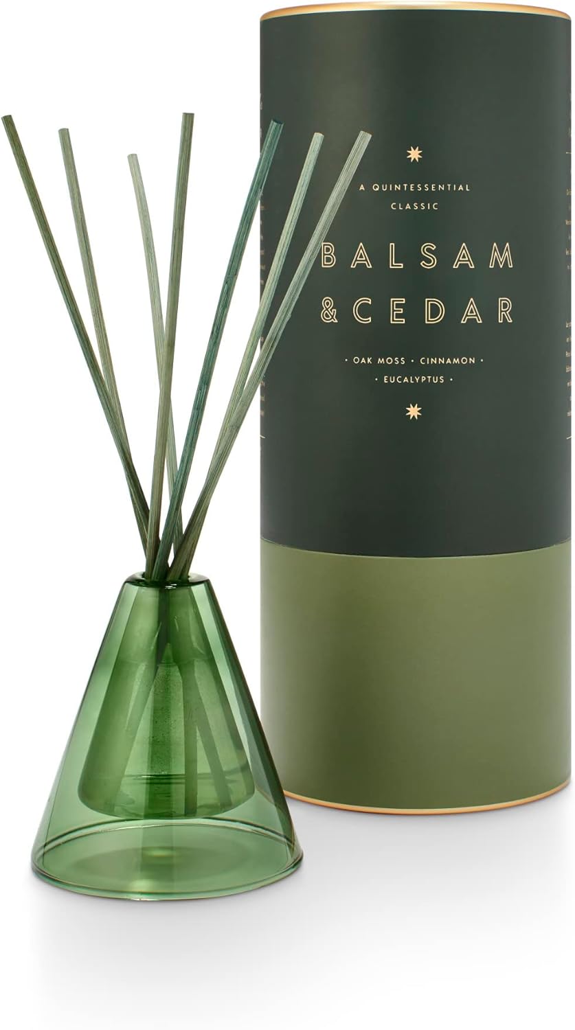 Illume Balsam Cedar Winsome Diffuser Set