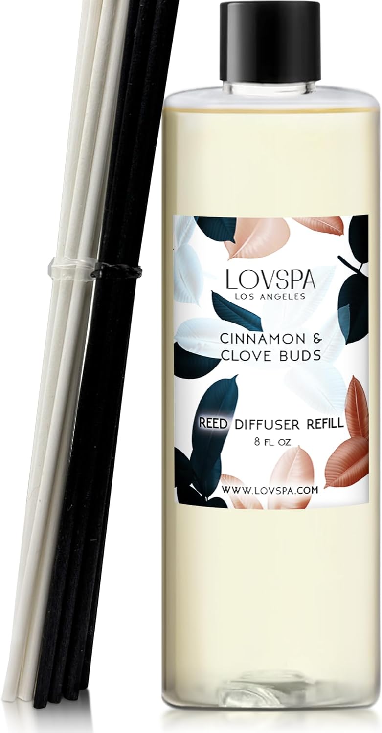 LOVSPA Cinnamon Clove Reed Diffuser Refill 8oz