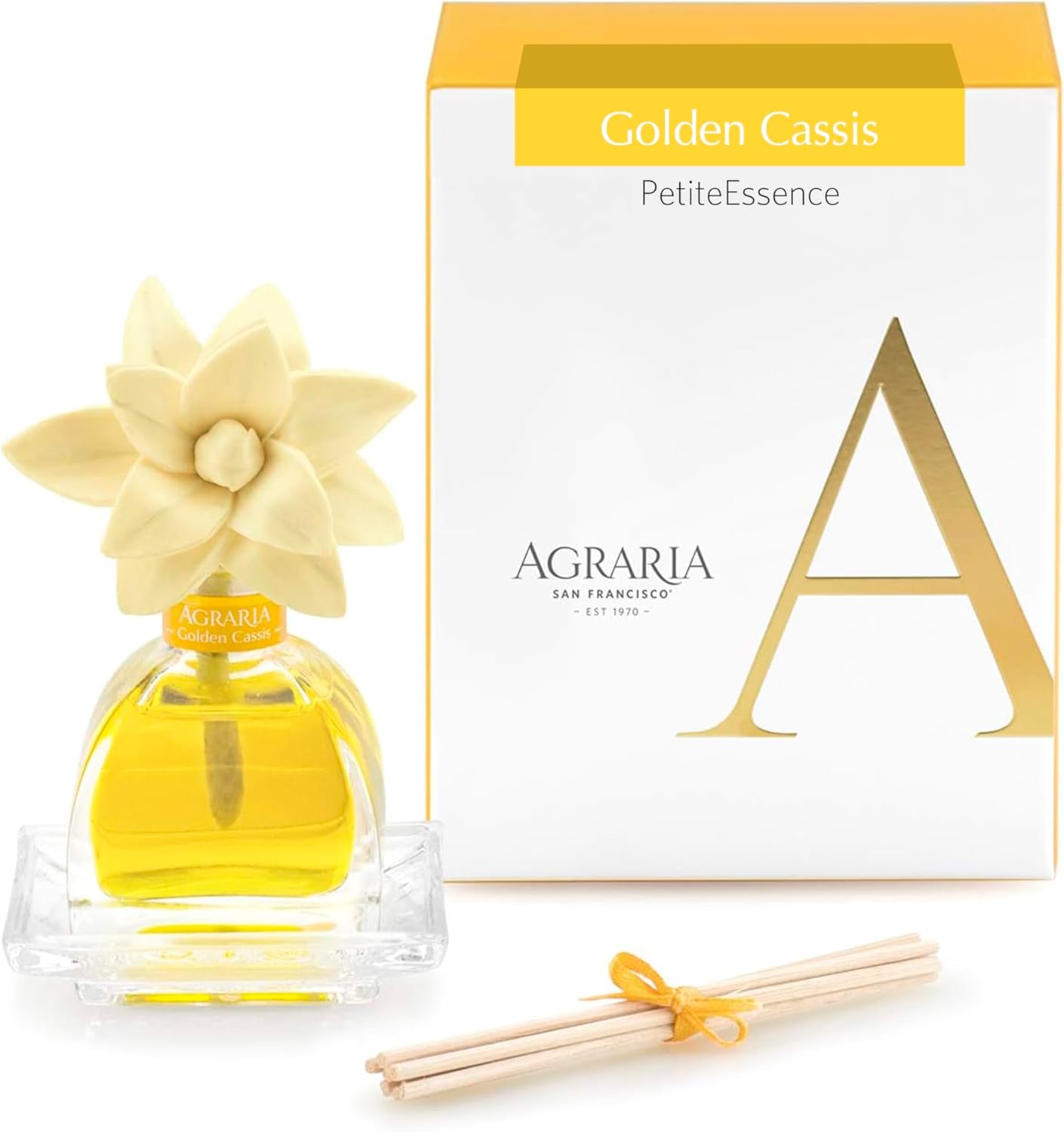 AGRARIA PetiteEssence Flower and Reed Diffuser Set