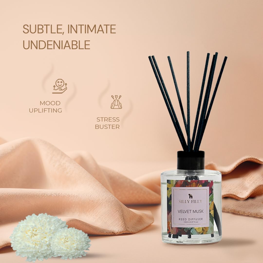 Silly Filly Reed Diffuser Set Velvet Musk