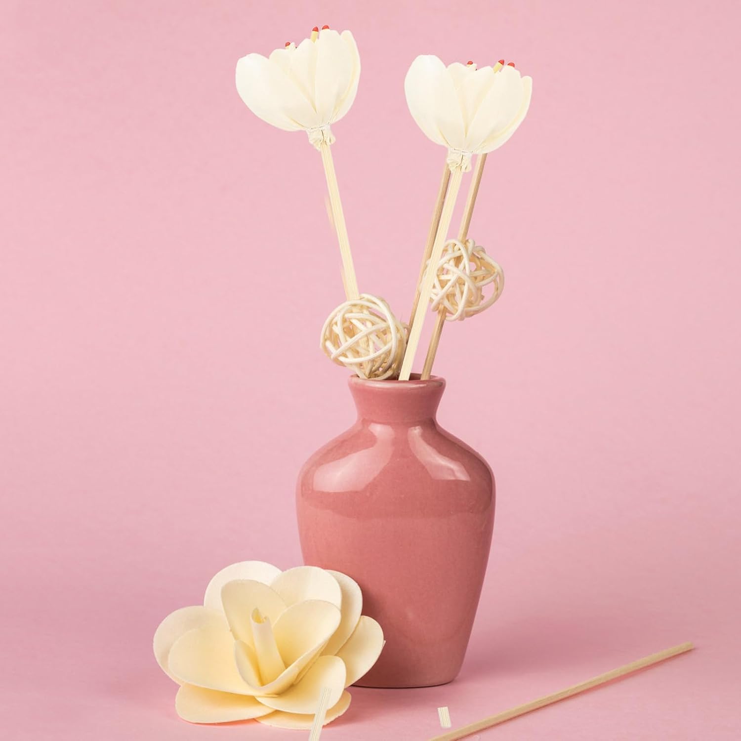 10pcs Flower Reed Diffuser Sticks Decorative Aroma Sticks