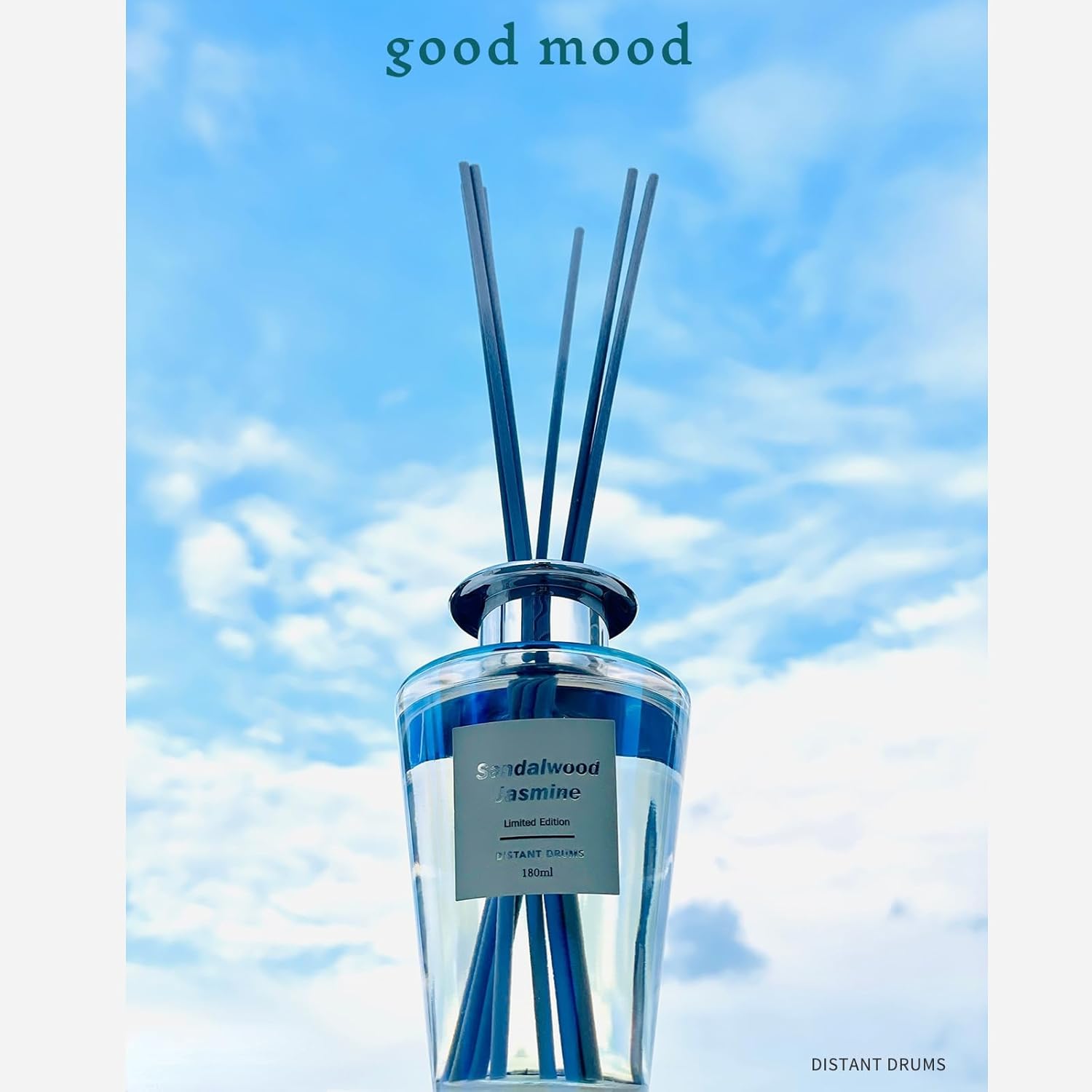 Jasmine Sandalwood Reed Diffuser Set for Home