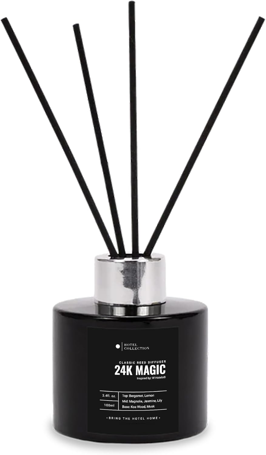 Hotel Collection 24K Magic Reed Diffuser Set