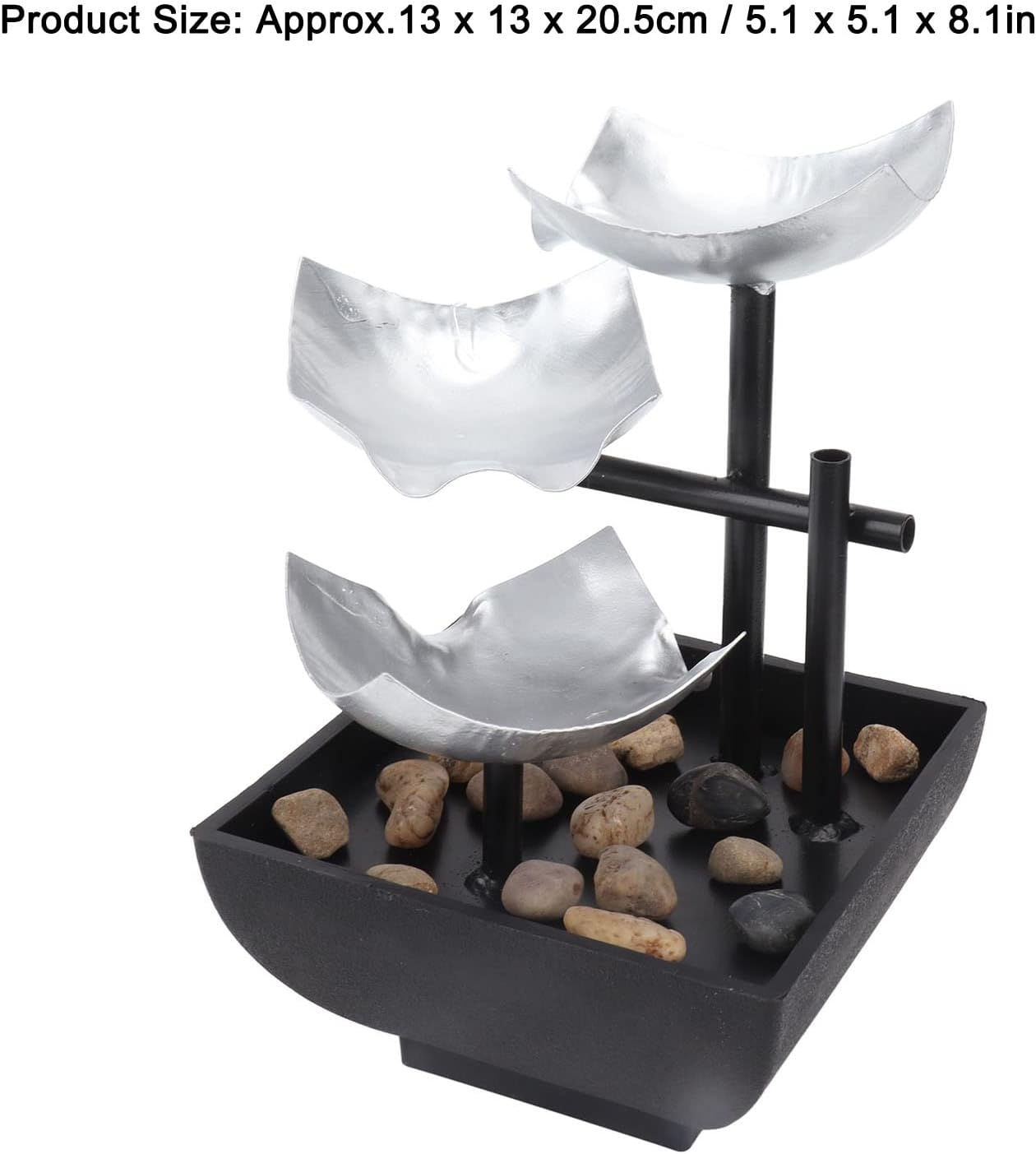 Locadence Tabletop Fountain with 3 Levels