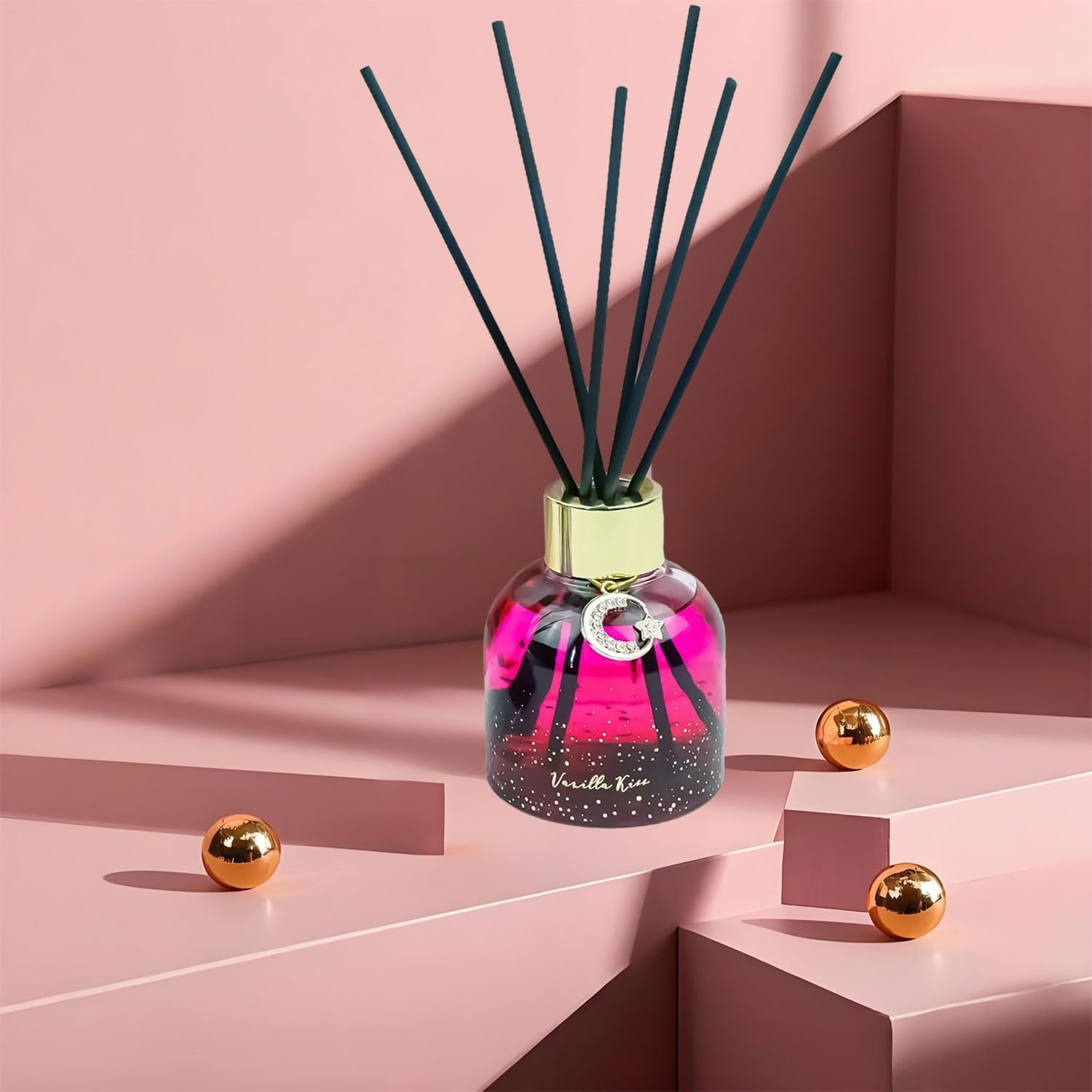 Pretty Valley Home Reed Diffuser Set - Vanilla Kiss 80Ml Gift Box