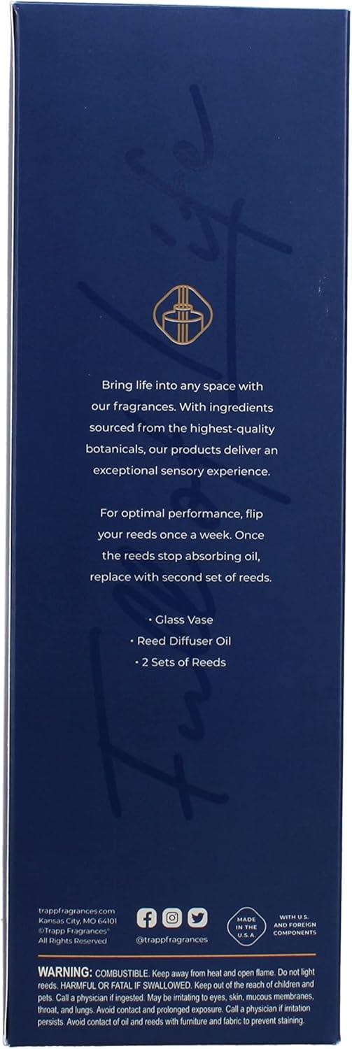 Trapp No 04 Orange Vanilla Reed Diffuser Kit 1