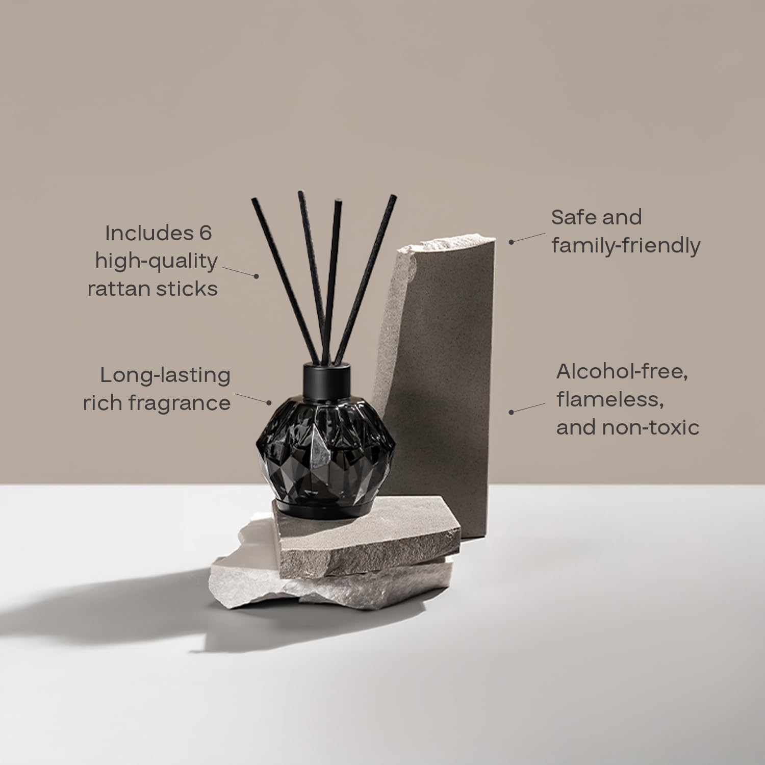 AROMAPLAN Minty Eucalyptus Reed Diffuser Set